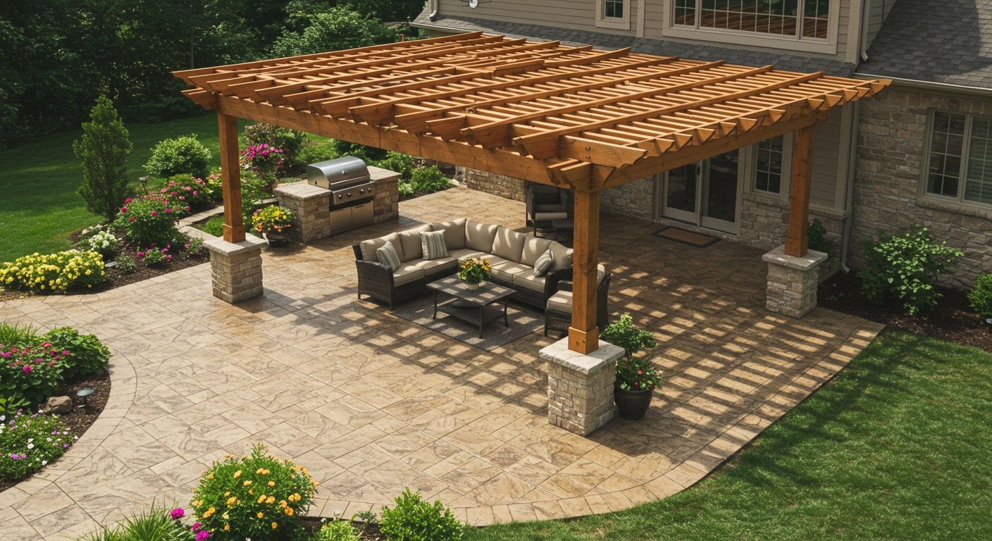 How Much Does a Stamped Concrete Patio Cost?